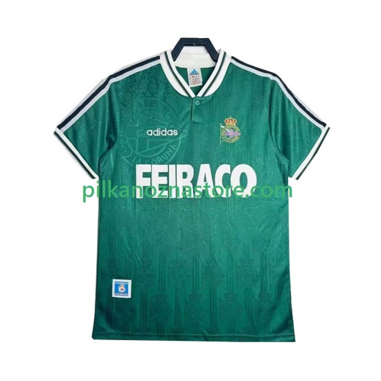Deportivo de La Coruna Retro Koszulka Męska Wyjazdowy 1999 Krótkie Rękawy