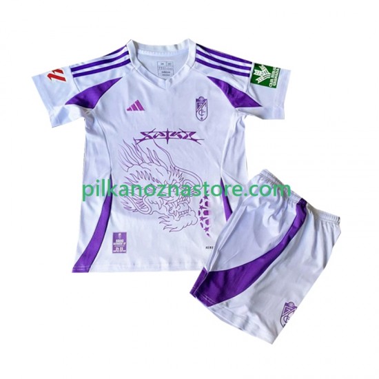 dla Dzieci Girona Koszulka Czwarty 2024-2025 Krótkie Rękawy