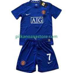 Manchester United dla Dzieci Cristiano Ronaldo 7 2009 Retro Koszulka Trzeci 2008 Krótkie Rękawy