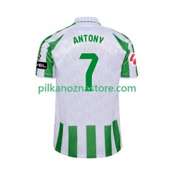 Real Betis ANTONY 7 Koszulka Męska Domowy 2024-2025 Krótkie Rękawy