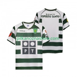 Sporting CP 2001 2003 Retro Koszulka Męska Domowy Krótkie Rękawy