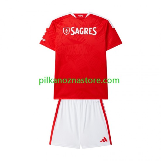 Benfica dla Dzieci Koszulka Domowy 2026-2027 Krótkie Rękawy