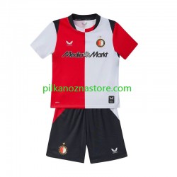 Feyenoord Rotterdam dla Dzieci Koszulka Domowy 2026-2027 Krótkie Rękawy