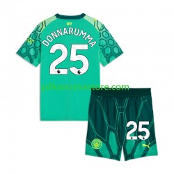 Strój Bramkarski Manchester City dla Dzieci Gianluigi Donnarumma Koszulka Domowy 2026-2027 Krótkie Rękawy