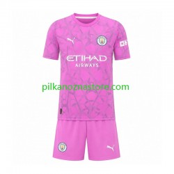 Strój Bramkarski Manchester City dla Dzieci Koszulka Wyjazdowy 2026-2027 Krótkie Rękawy