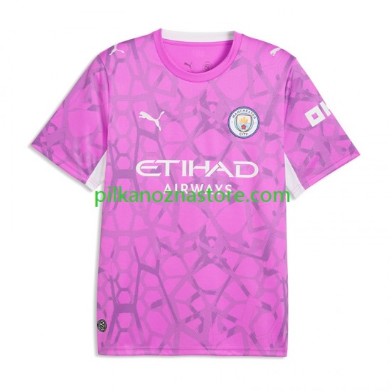 Strój Bramkarski Manchester City Koszulka Męska Wyjazdowy 2026-2027 Krótkie Rękawy