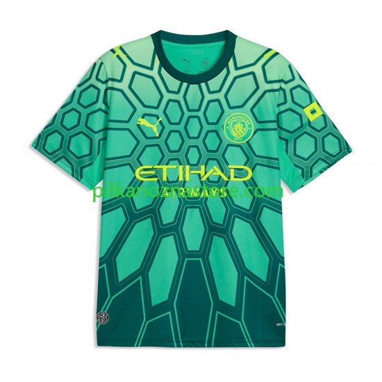 Strój Bramkarski Manchester City Koszulka Męska Domowy 2026-2027 Krótkie Rękawy