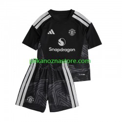 Strój Bramkarski Manchester United dla Dzieci Koszulka Domowy 2026-2027 Krótkie Rękawy