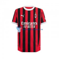 AC Milan Koszulka Męska Domowy 2024-2025 Krótkie Rękawy