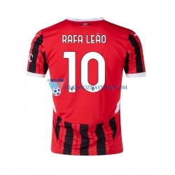 AC Milan RAFA LEAO 10 Koszulka Męska Domowy 2024-2025 Krótkie Rękawy