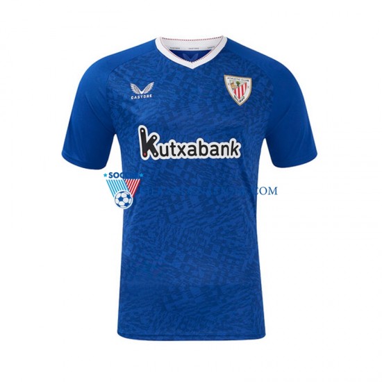 Athletic Bilbao Koszulka Męska Wyjazdowy 2024-2025 Krótkie Rękawy