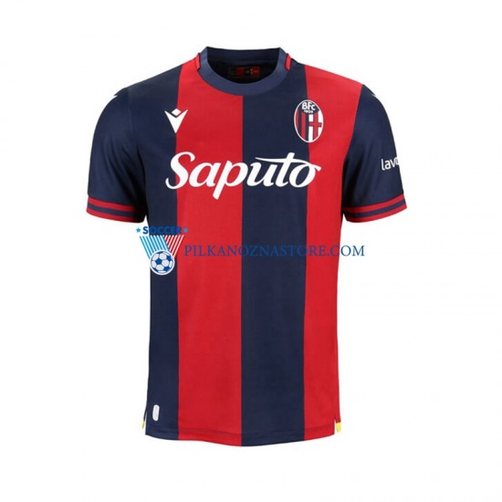 Bologna Koszulka Męska Domowy 2024-2025 Krótkie Rękawy