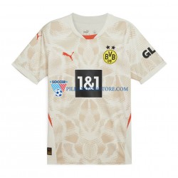Strój Bramkarski Borussia Dortmund Koszulka Męska Wyjazdowy 2024-2025 Krótkie Rękawy