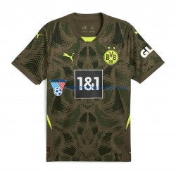 Strój Bramkarski Borussia Dortmund Koszulka Męska Domowy 2024-2025 Krótkie Rękawy