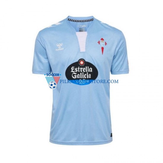 Celta de Vigo Koszulka Męska Domowy 2024-2025 Krótkie Rękawy