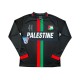 Club Deportivo Palestino Center Stripre Koszulka Męska Domowy 2024-2025 Długie Rękawy