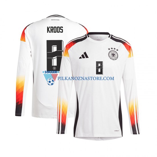 Niemcy Toni Kroos 8 Koszulka Męska Domowy Euro 2024 Długie Rękawy