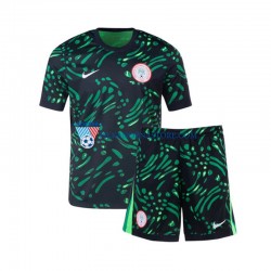 Nigeria dla Dzieci Koszulka Wyjazdowy 2024 Krótkie Rękawy