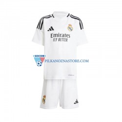 Real Madryt dla Dzieci Koszulka Domowy 2024-2025 Krótkie Rękawy