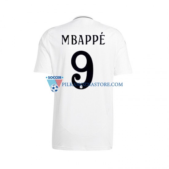 Real Madryt Mbappé Kylian 9 Koszulka Męska Domowy 2024-2025 Krótkie Rękawy