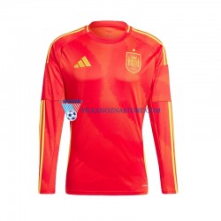 Hiszpania Koszulka Męska Domowy Euro 2024 Długie Rękawy