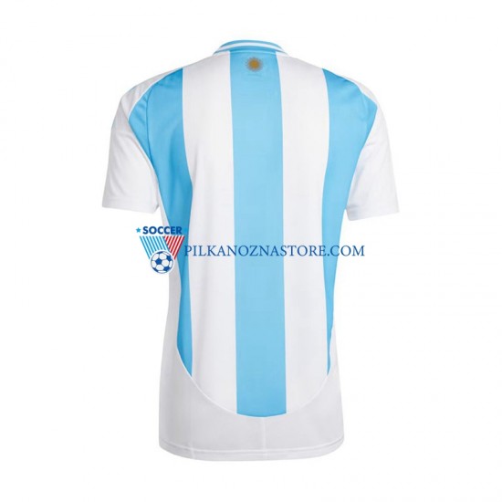 Argentyna Koszulka Męska Domowy Copa America 2024 Krótkie Rękawy