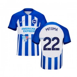 Brighton Hove Albion Mitoma 22 Koszulka Męska Domowy 2023-2024 Krótkie Rękawy