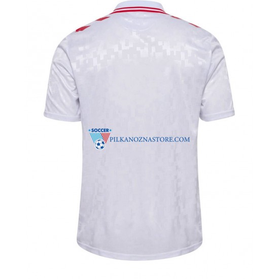 Dania Koszulka Męska Wyjazdowy Euro 2024 Krótkie Rękawy