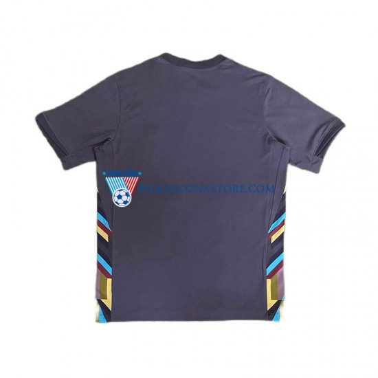 Anglia Koszulka Męska Wyjazdowy Euro 2024 Krótkie Rękawy