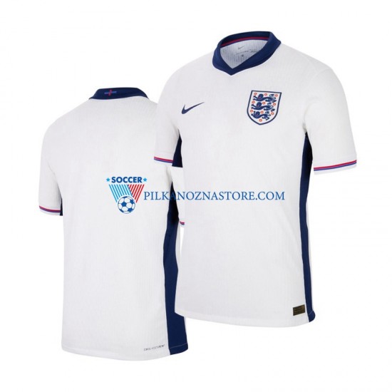 Anglia Koszulka Męska Domowy Euro 2024 Krótkie Rękawy