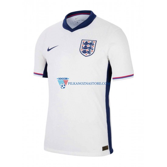 Anglia Koszulka Męska Domowy Euro 2024 Krótkie Rękawy