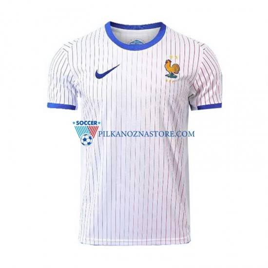 Francja Koszulka Męska Wyjazdowy Euro 2024 Krótkie Rękawy