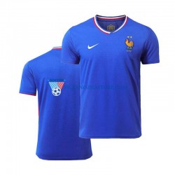 Francja Koszulka Męska Domowy Euro 2024 Krótkie Rękawy