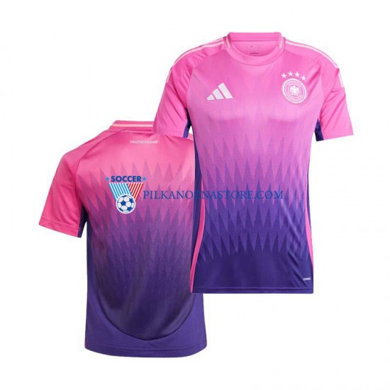 Niemcy Koszulka Męska Wyjazdowy Euro 2024 Krótkie Rękawy