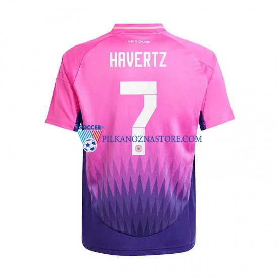 Niemcy Havertz 7 Koszulka Męska Wyjazdowy Euro 2024 Krótkie Rękawy