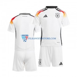 Niemcy dla Dzieci Koszulka Domowy Euro 2024 Krótkie Rękawy