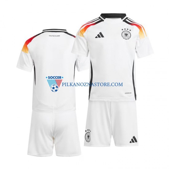 Niemcy dla Dzieci Koszulka Domowy Euro 2024 Krótkie Rękawy