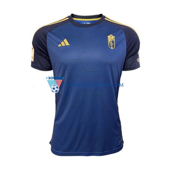 Granada Koszulka Męska Wyjazdowy 2023-2024 Krótkie Rękawy