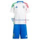 Włochy dla Dzieci Koszulka Wyjazdowy Euro 2024 Krótkie Rękawy