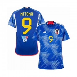 Japonia MITOMA 9 Koszulka Męska Domowy MŚ 2022 Krótkie Rękawy