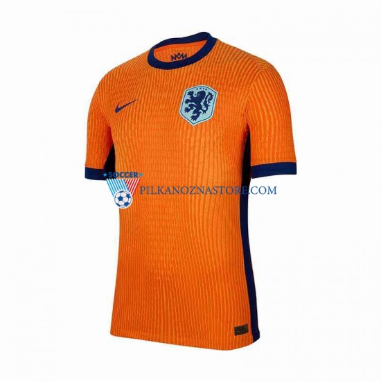 Holandia Koszulka Męska Domowy Euro 2024 Krótkie Rękawy