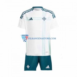 Irlandia Północna dla Dzieci Koszulka Wyjazdowy 2024 Krótkie Rękawy