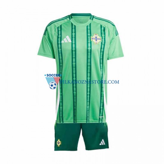 Irlandia Północna dla Dzieci Koszulka Domowy 2024 Krótkie Rękawy