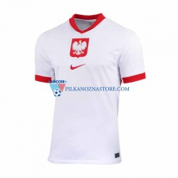 Polska Koszulka Męska Domowy 2024 Krótkie Rękawy