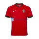 Portugalia Koszulka Męska Domowy Euro 2024 Krótkie Rękawy