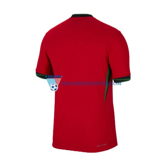 Portugalia Koszulka Męska Domowy Euro 2024 Krótkie Rękawy