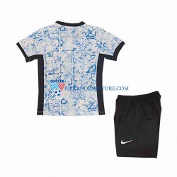 Portugalia dla Dzieci Koszulka Wyjazdowy Euro 2024 Krótkie Rękawy