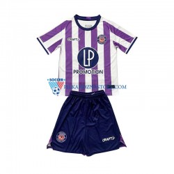 Toulouse FC dla Dzieci Koszulka Domowy 2023-2024 Krótkie Rękawy