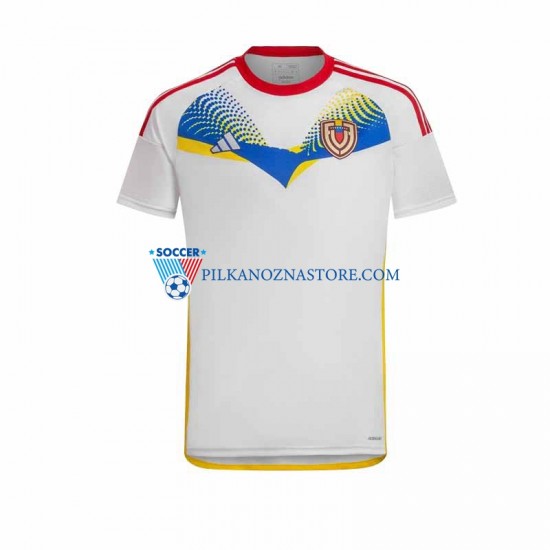 Wenezuela Koszulka Męska Wyjazdowy Copa America 2024 Krótkie Rękawy