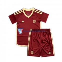 Wenezuela dla Dzieci Koszulka Domowy Copa America 2024 Krótkie Rękawy